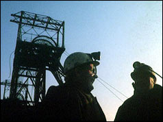 Coal miners and mine