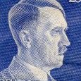 Timbre émis entre 1941 et 1943 : effigie d'Hitler