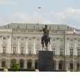Varsovie, le palais présidentiel