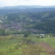 Photographie aérienne de Beaulieu et de la vallée
