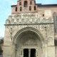 Abbaye de Moissac, Vue du portail et de la (…)