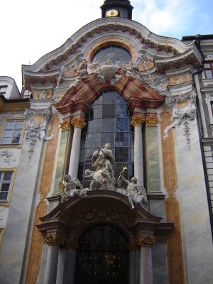 Une façade baroque