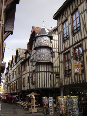 Rue Champeaux, tourelle de la maison des orfèvres, fin XVe-début XVIe