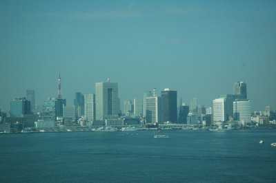 Dans la baie de Tokyo