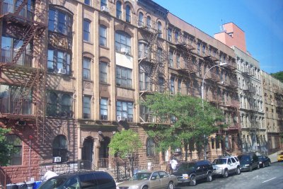 Habitat collectif des quartiers proches, Harlem