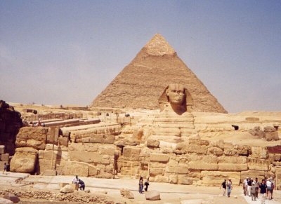Sphinx et pyramide de Képhren