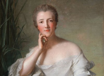 Portrait présumé de la marquise de Boufflers représentée en Source