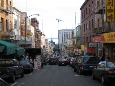 Rues de Chinatown à San Francisco