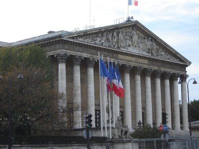 Palais Bourbon, siège de l'Assemblée nationale