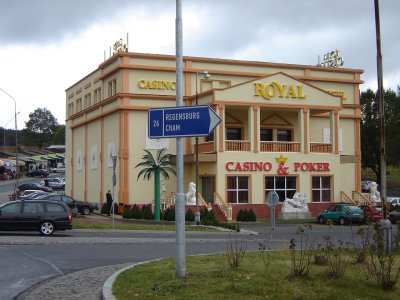 Casino royal à la frontière côté tchèque