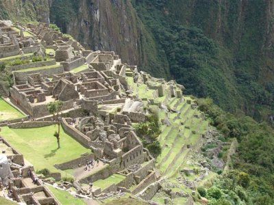 Aménagements au Machu Picchu