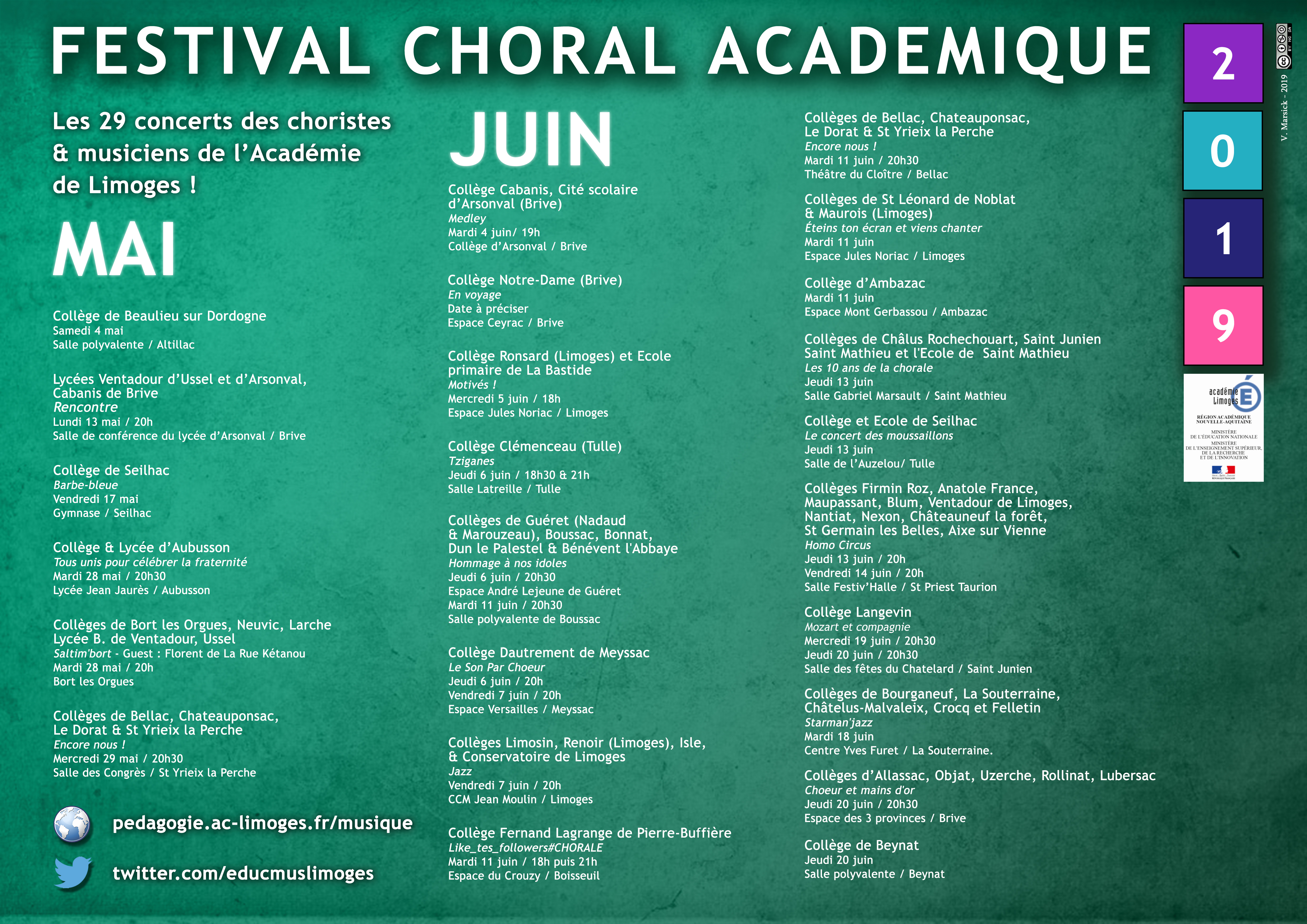 Le Festival Choral Académique 2019